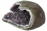 Purple Amethyst Geode - Uruguay #118415-1